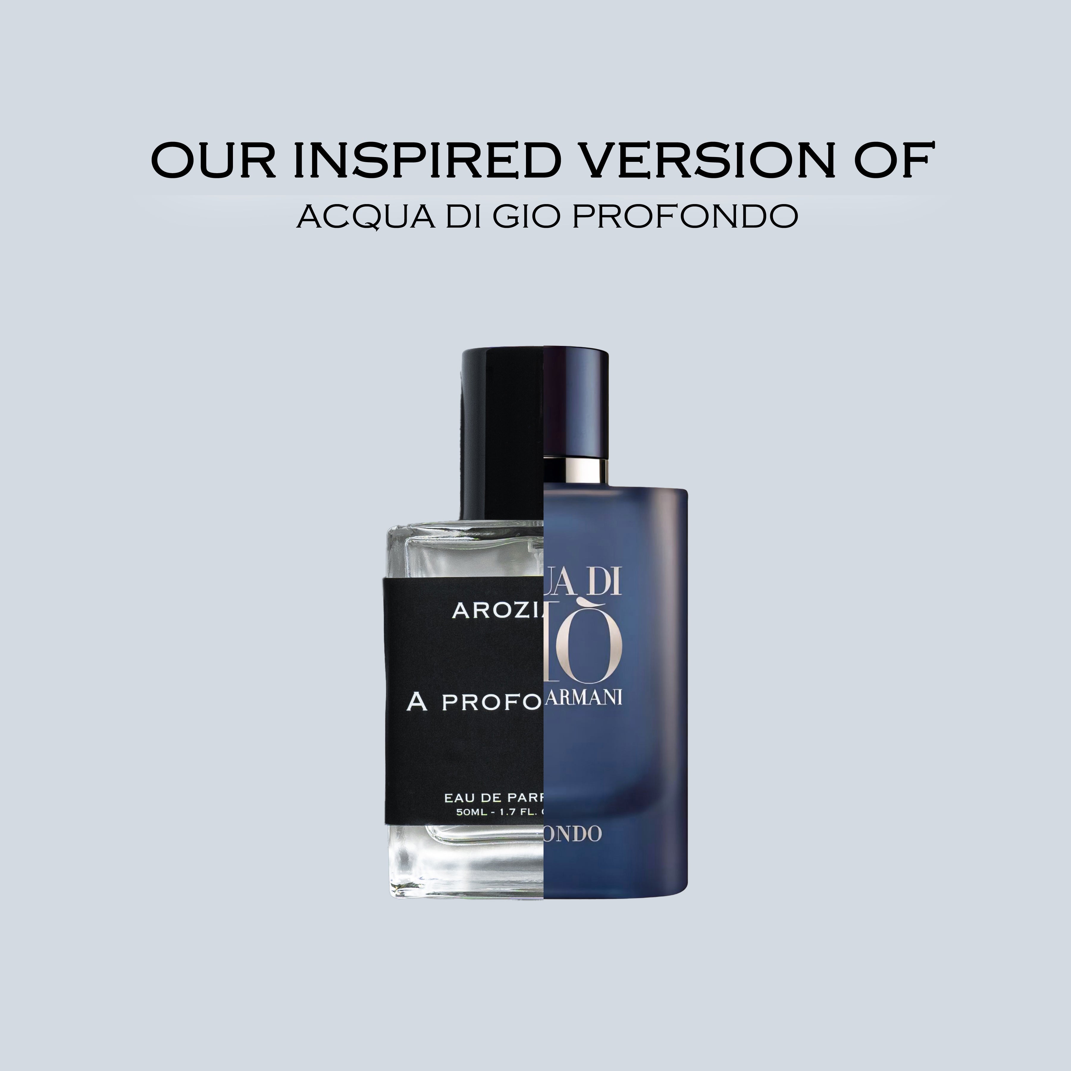 Men’s fragrance -Giorgio Armani shops Acqua Di Gio